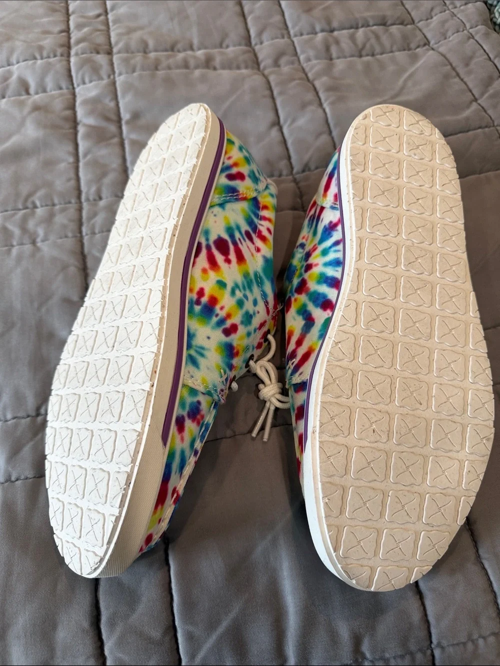 Twisted X Women’s Tie-Dye Canvas Loafers - Multicolor